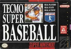 Tecmo Super Baseball - Super Nintendo | Galactic Gamez