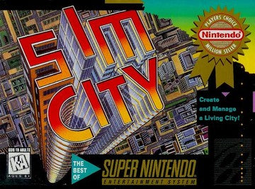 SimCity [Player's Choice] - Super Nintendo | Galactic Gamez