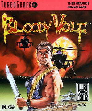 Bloody Wolf - TurboGrafx-16 | Galactic Gamez