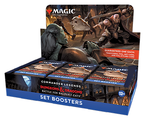 Commander Legends: Battle for Baldur's Gate Set Booster Display | Galactic Gamez