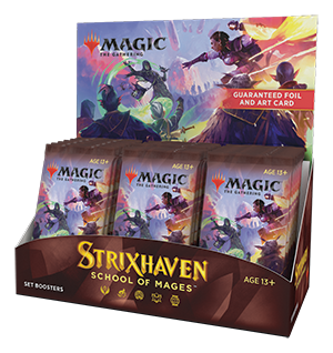 Strixhaven: School of Mages Set Booster Display | Galactic Gamez