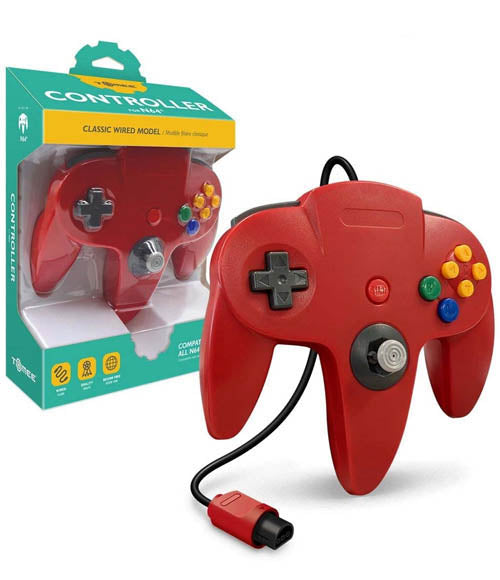 N64 controller Red | Galactic Gamez