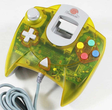 Yellow Sega Dreamcast Controller - Sega Dreamcast | Galactic Gamez