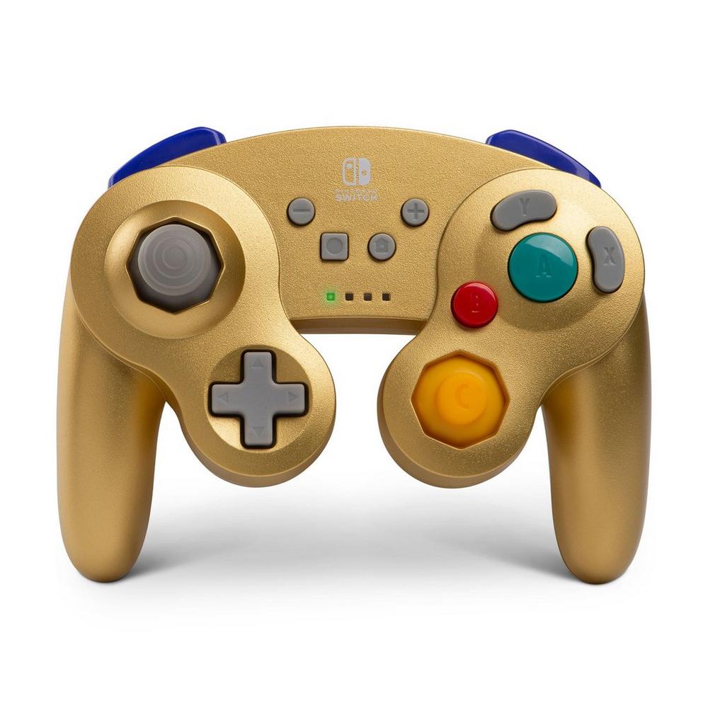 Gold Nintendo Gamecube Wireless Controller - Switch | Galactic Gamez