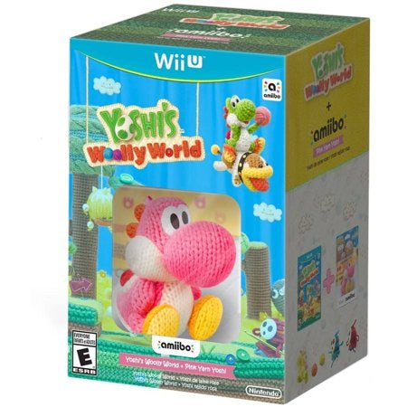 Yoshi's Woolly World [Pink Yarn Yoshi Bundle] - Wii U | Galactic Gamez