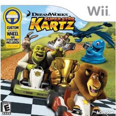 Dreamworks Super Star Kartz with Wheel - Wii | Galactic Gamez