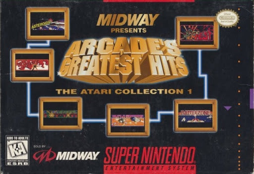 Arcade's Greatest Hits Atari Collection 1 - Super Nintendo | Galactic Gamez