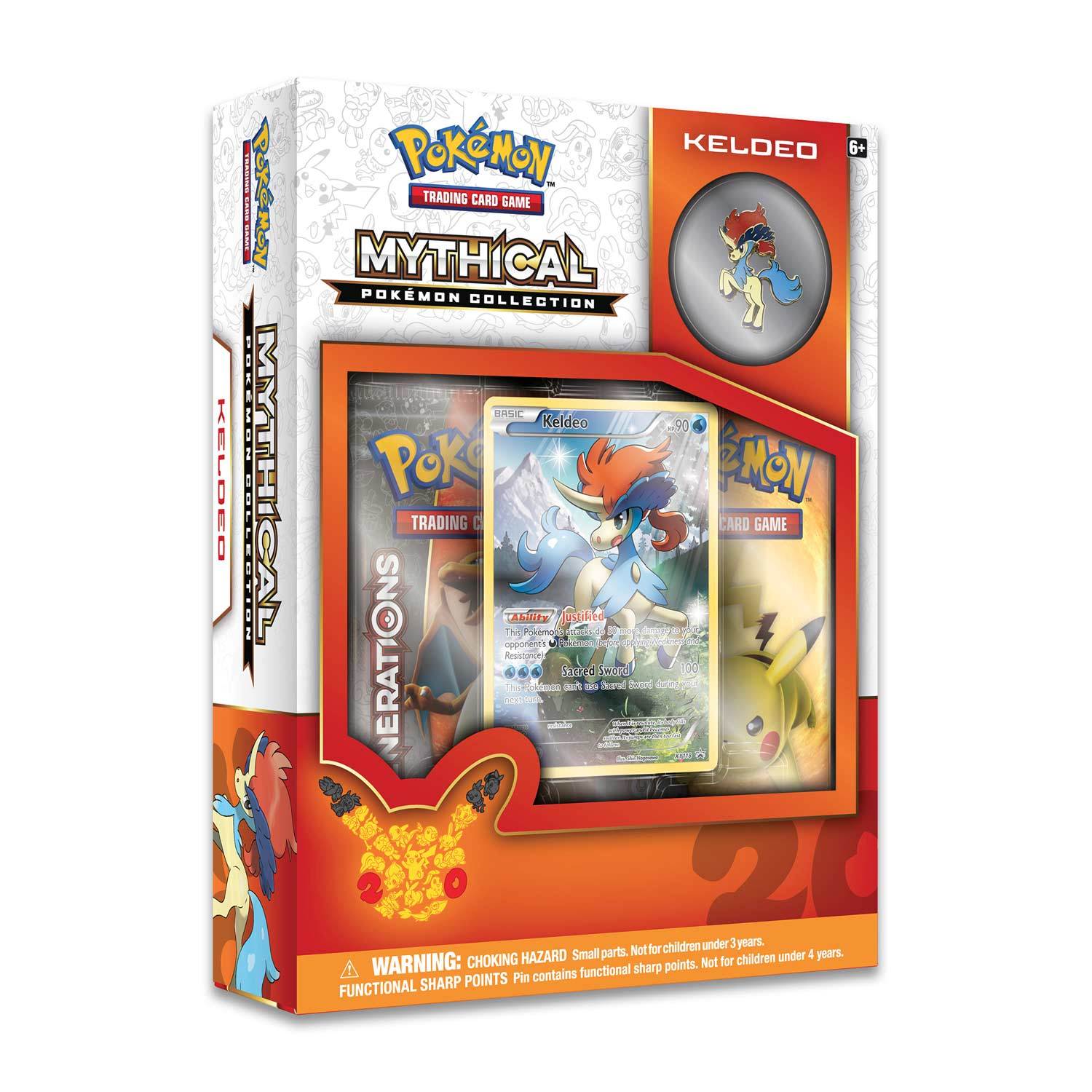 Mythical Pokémon Collection Keldeo | Galactic Gamez