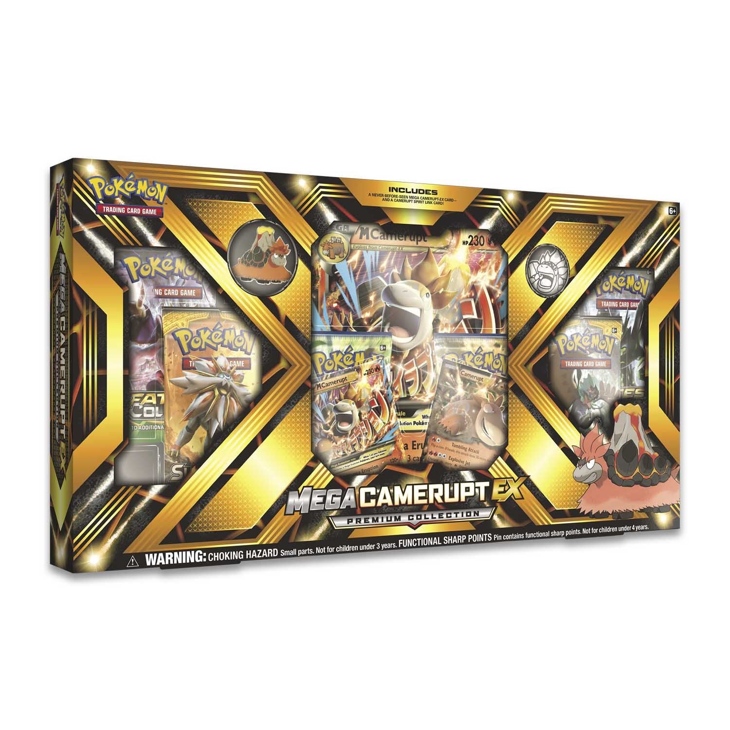 Pokémon TCG: Mega Camerupt EX Premium Collection | Galactic Gamez