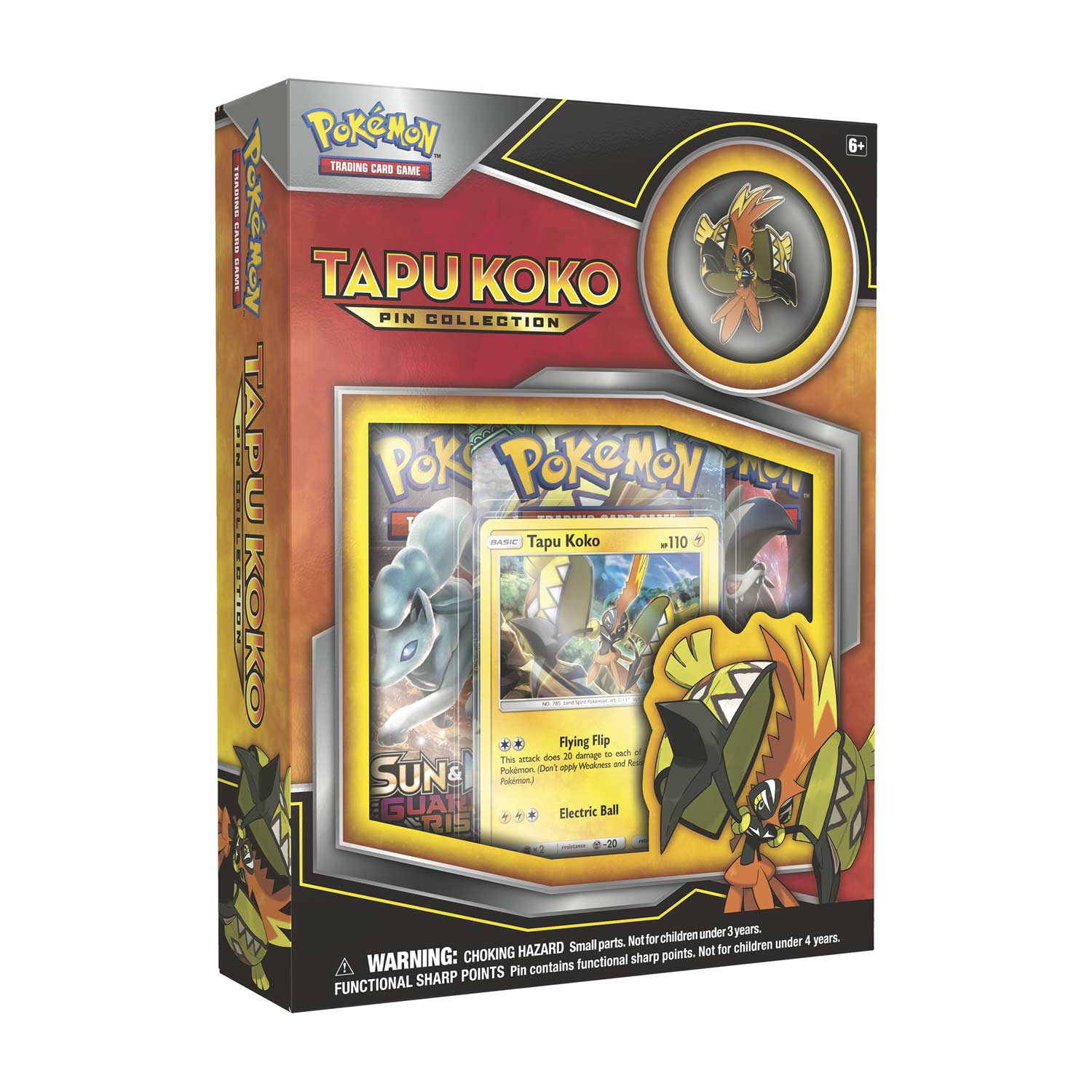 Pokémon TCG: Tapu Koko Pin Box | Galactic Gamez