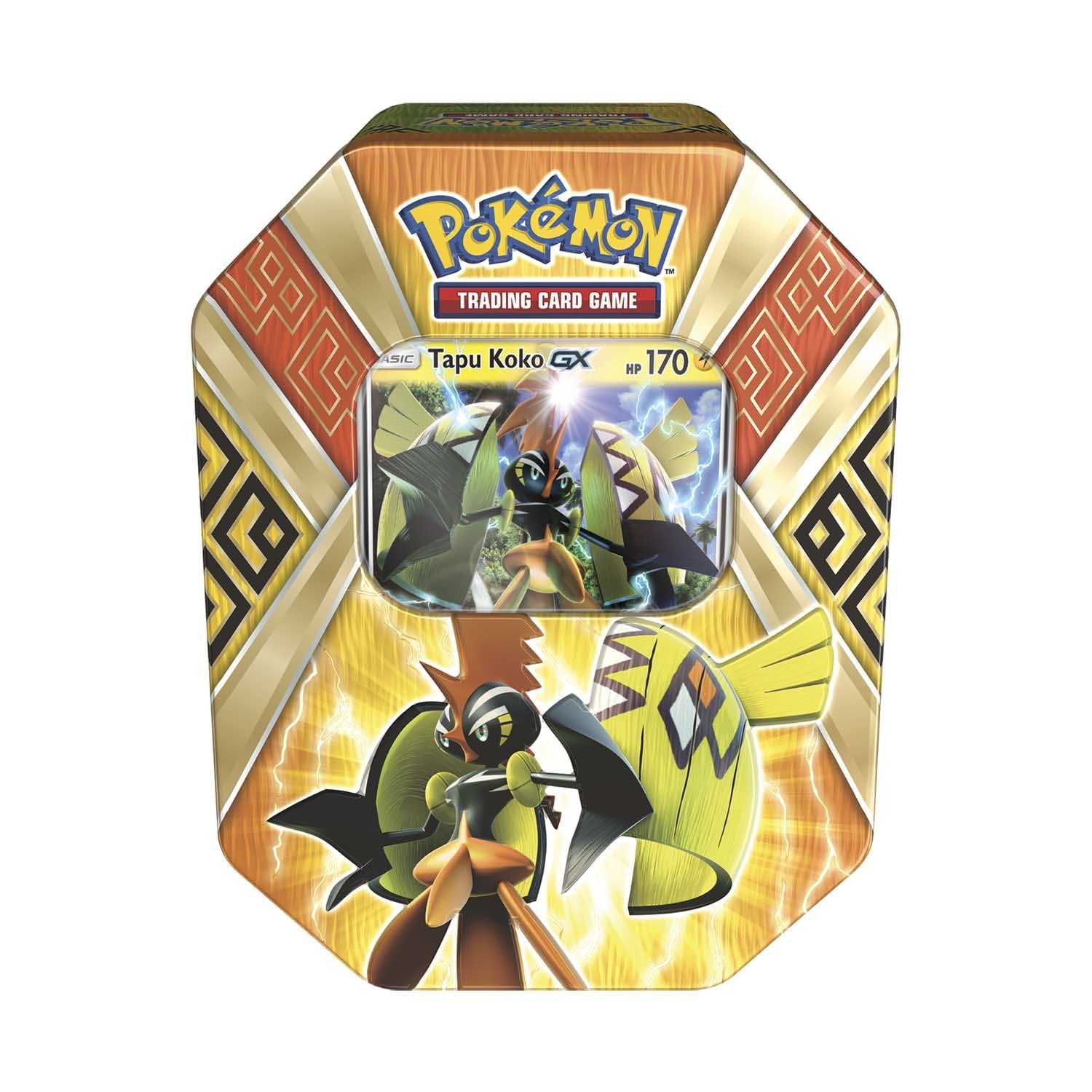 Pokémon TCG: Island Guardians Tin with Tapu Koko-GX | Galactic Gamez