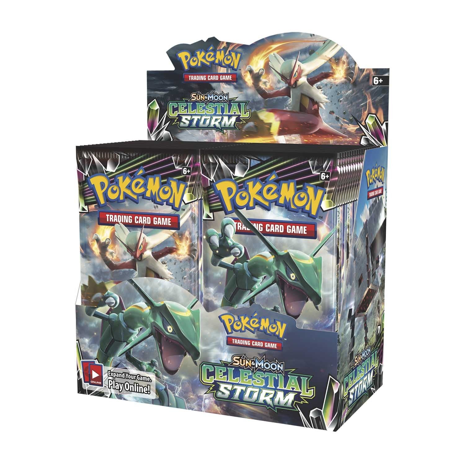 Pokémon TCG: Sun & Moon-Celestial Storm Booster Display Box (36 Booster Packs) | Galactic Gamez