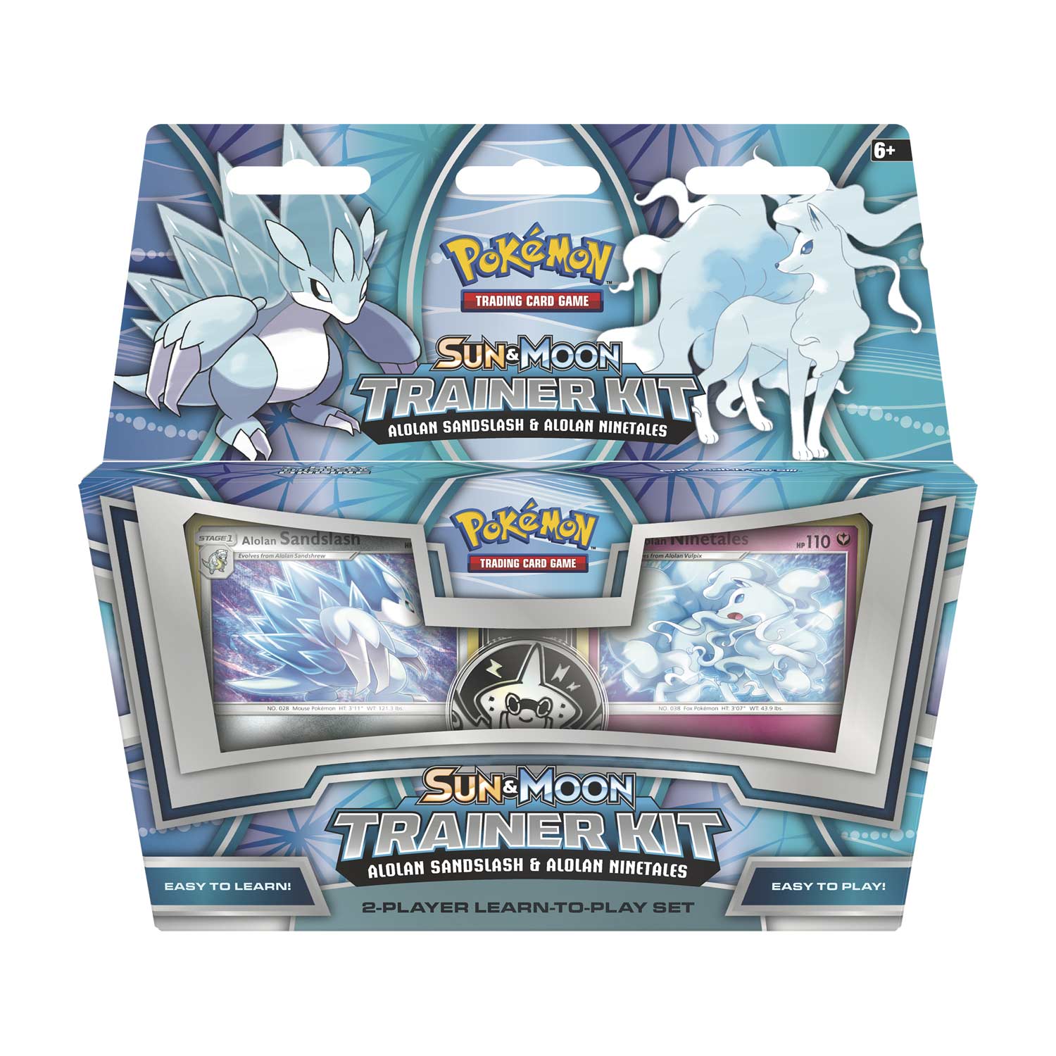 Pokémon TCG: Sun & Moon Trainer Kit (Alolan Sandslash & Alolan Ninetales) | Galactic Gamez