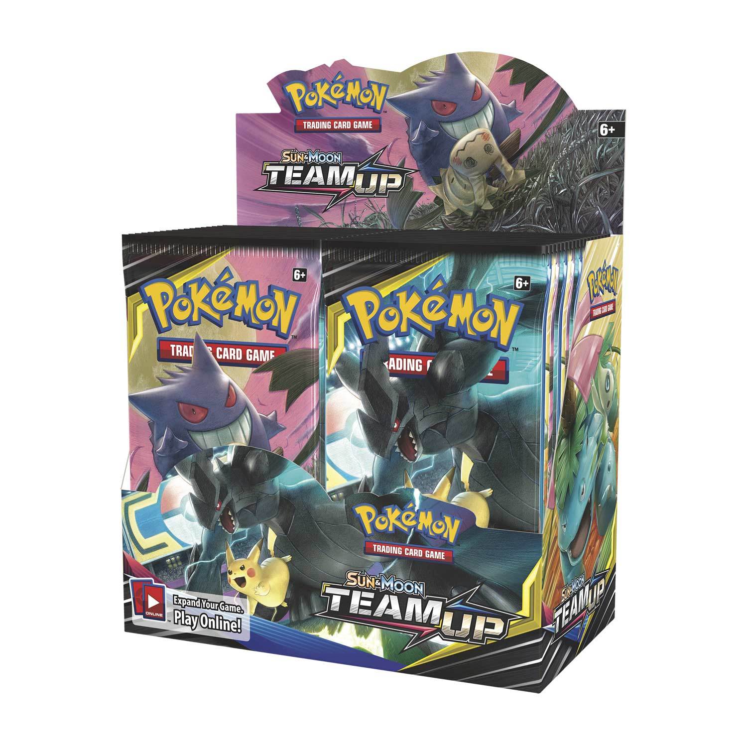 Sun & Moon-Team Up Booster Display Box (36 Booster Packs) | Galactic Gamez