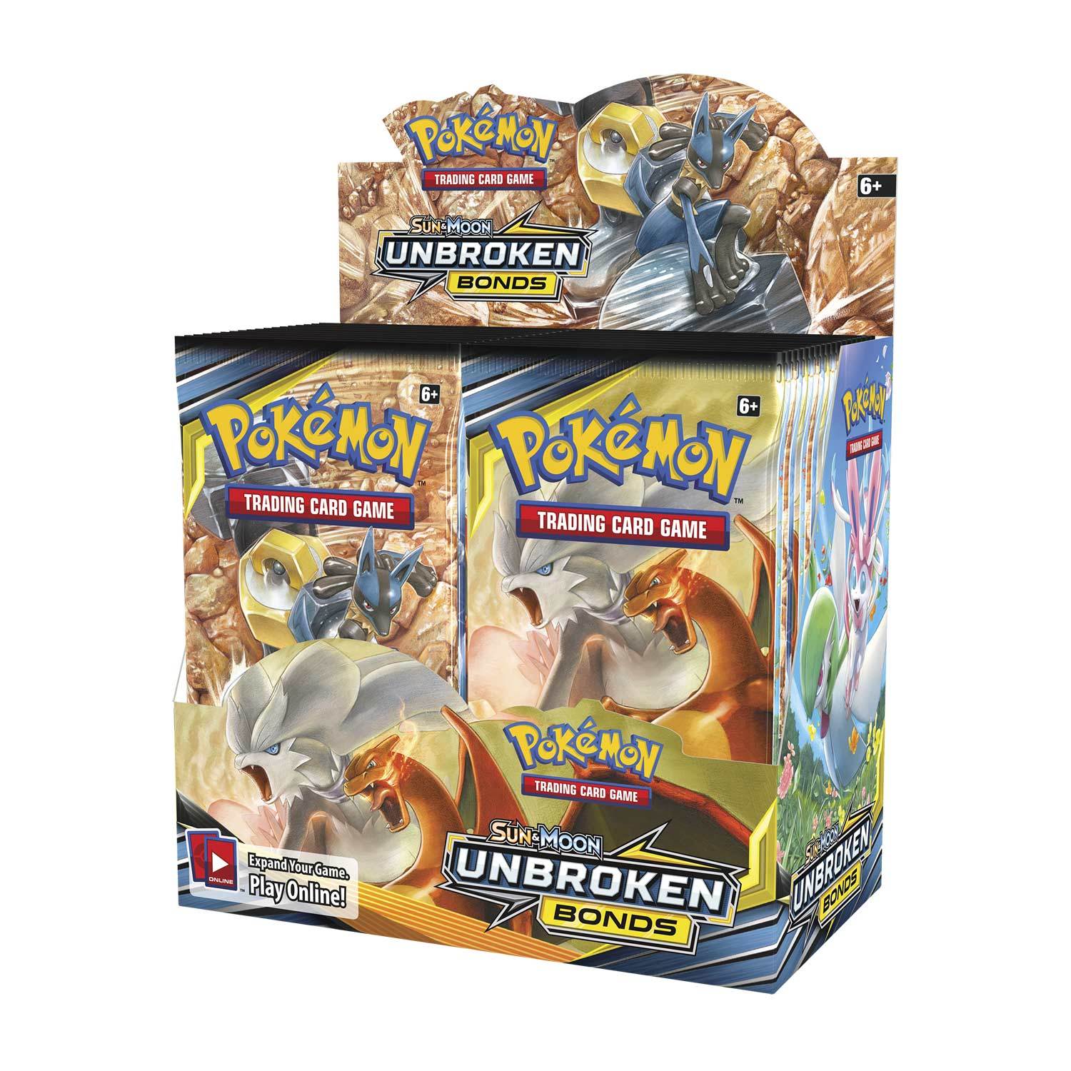 Pokémon TCG: Sun & Moon-Unbroken Bonds Booster Display Box (36 Packs) | Galactic Gamez