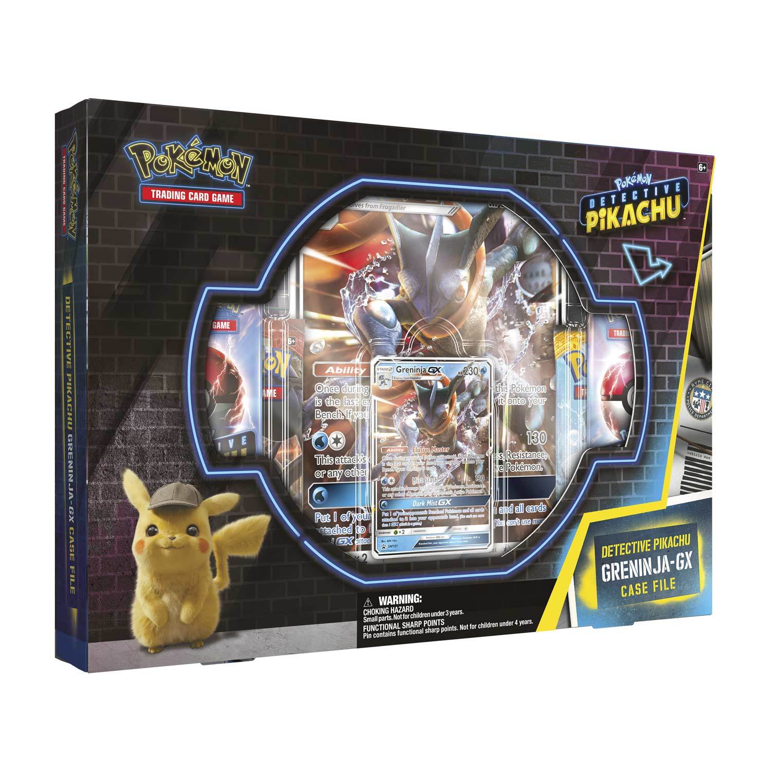 Detective Pikachu Greninja-GX Case File | Galactic Gamez
