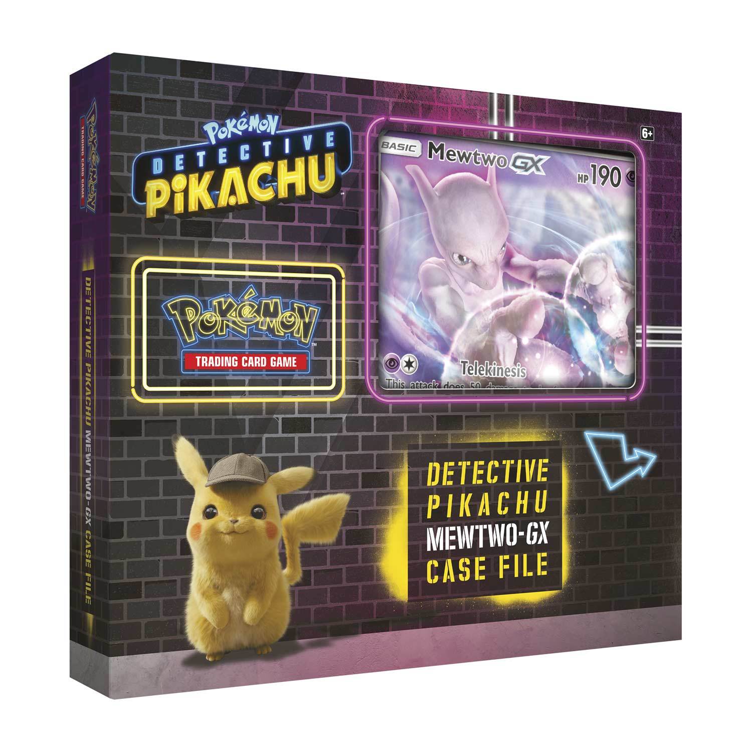 Detective Pikachu Mewtwo GX Case File | Galactic Gamez