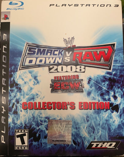 WWE Smackdown VS Raw 2008 [Collector's Edition] - Playstation 3 | Galactic Gamez