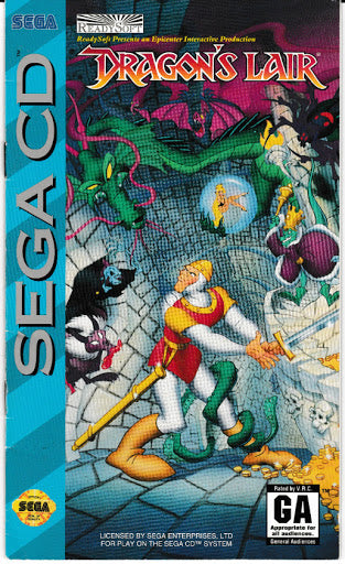 Dragon's Lair - Sega CD | Galactic Gamez