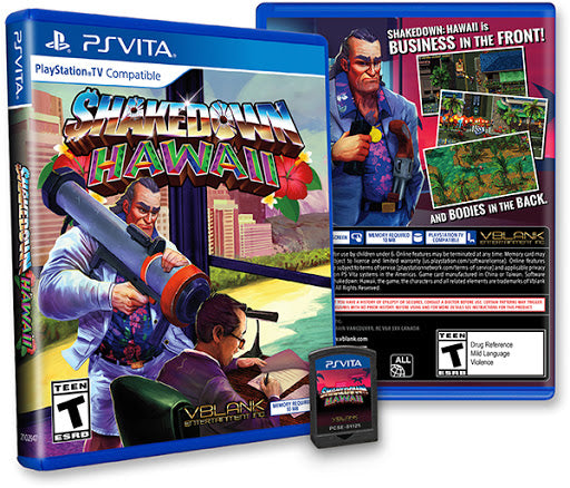 Shakedown Hawaii - Playstation Vita | Galactic Gamez