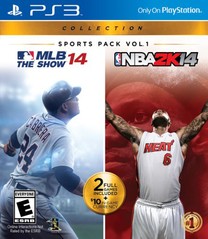 PlayStation Sports Pack Vol. 1: MLB 14 The Show & NBA 2K14 - Playstation 3 | Galactic Gamez