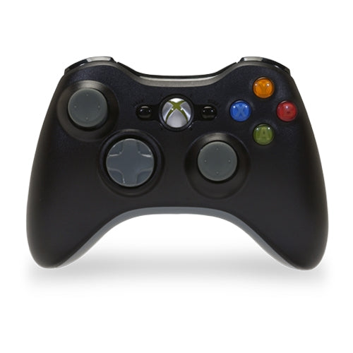 Black Xbox 360 Wireless Controller - Xbox 360 | Galactic Gamez