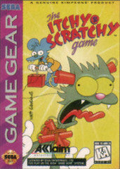 Itchy and Scratchy Game - Sega Game Gear | Galactic Gamez