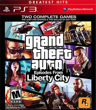 Grand Theft Auto: Episodes from Liberty City [Greatest Hits] - Playstation 3 | Galactic Gamez