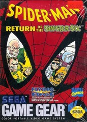 Spiderman Return of the Sinister Six - Sega Game Gear | Galactic Gamez