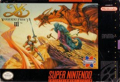 Ys III Wanderers from Ys - Super Nintendo | Galactic Gamez