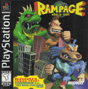 Rampage World Tour - Playstation | Galactic Gamez