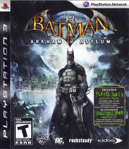 Batman: Arkham Asylum - Playstation 3 | Galactic Gamez