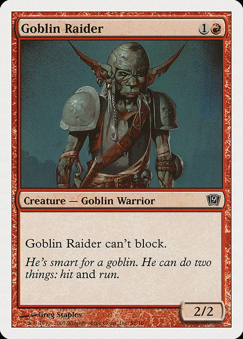 Goblin Raider [Ninth Edition] | Galactic Gamez