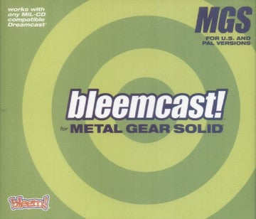 Bleemcast for Metal Gear Solid - Sega Dreamcast | Galactic Gamez