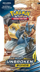 POKÉMON TCG Sun & Moon Unbroken Bonds Blister | Galactic Gamez