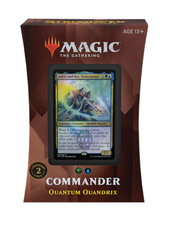 Strixhaven: School of Mages Commander Decks [Quantum Quandrix] | Galactic Gamez