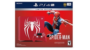 Playstation 4 Pro 1TB Spiderman Console - Playstation 4 | Galactic Gamez