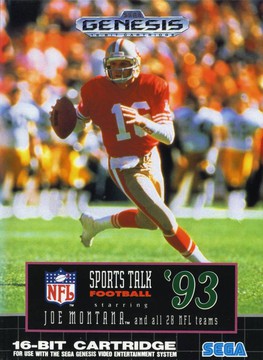 Sports Talk Football '93 Starring Joe Montana | Galactic Gamez