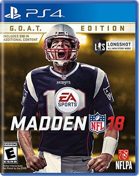 Madden NFL 18 GOAT Edition - Playstation 4 | Galactic Gamez