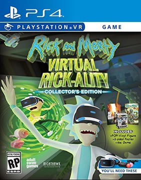 Rick and Morty Virtual Rick-ality Collector's Edition - Playstation 4 | Galactic Gamez