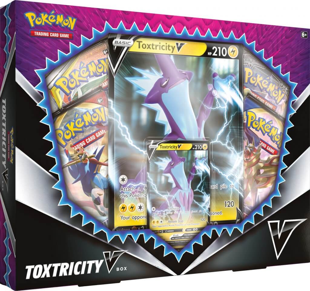 POKÉMON TCG Toxtricity V Box | Galactic Gamez