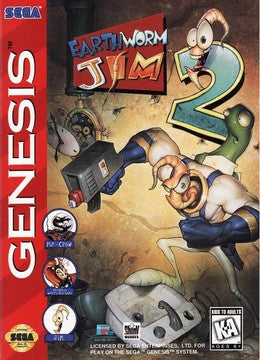 Earthworm Jim 2 [Cardboard Box] | Galactic Gamez