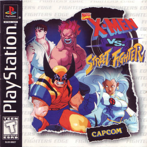 X-men vs Street Fighter - Playstation | Galactic Gamez