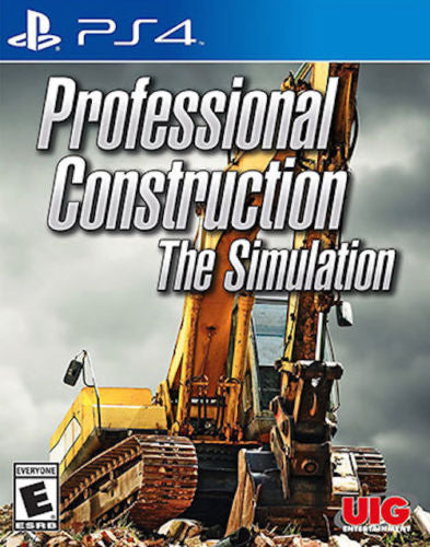 Professional Construction The Simulation - Playstation 4 | Galactic Gamez