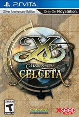 Ys: Memories of Celceta Silver Anniversary Edition - Playstation Vita | Galactic Gamez