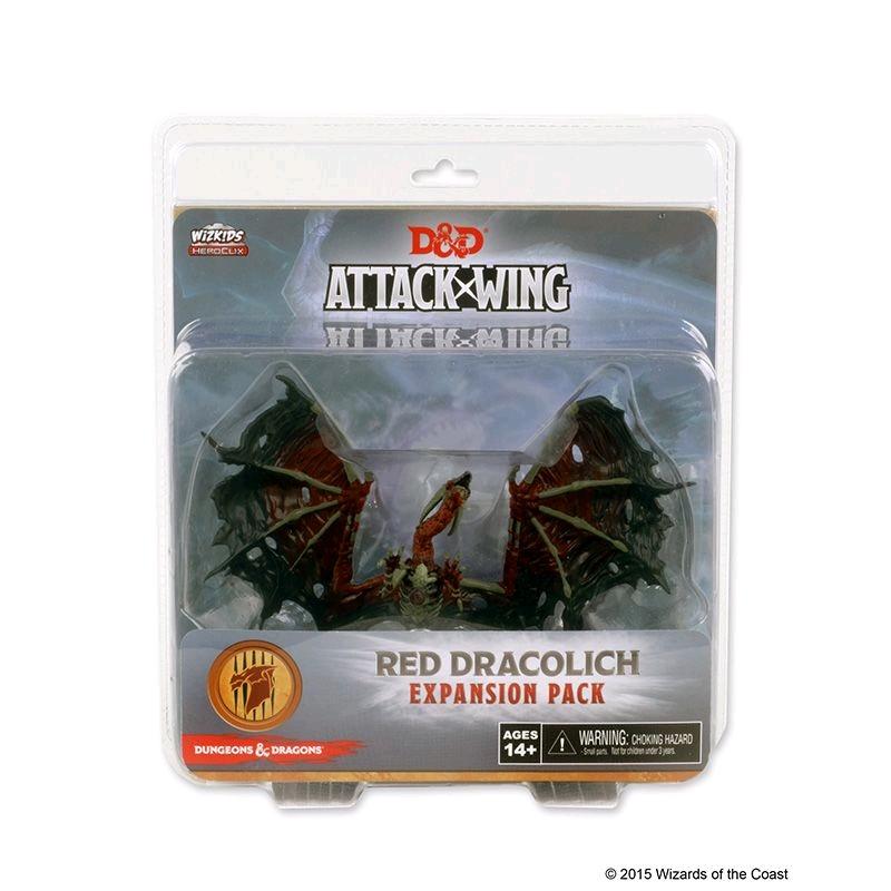 Dungeons & Dragons - Attack Wing Wave 5 Red Dracolich | Galactic Gamez