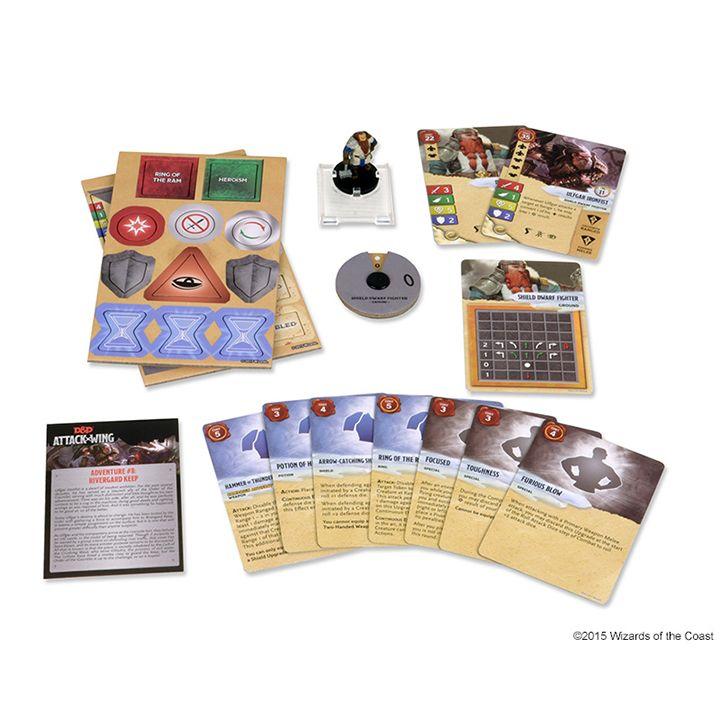 Dungeons & Dragons - Attack Wing Wave 6 Shield Dwarf Fighter Expansion Pack | Galactic Gamez