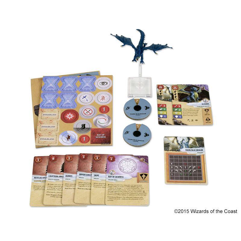 Dungeons & Dragons - Attack Wing Wave 7 Blue Dragon Expansion Pack | Galactic Gamez