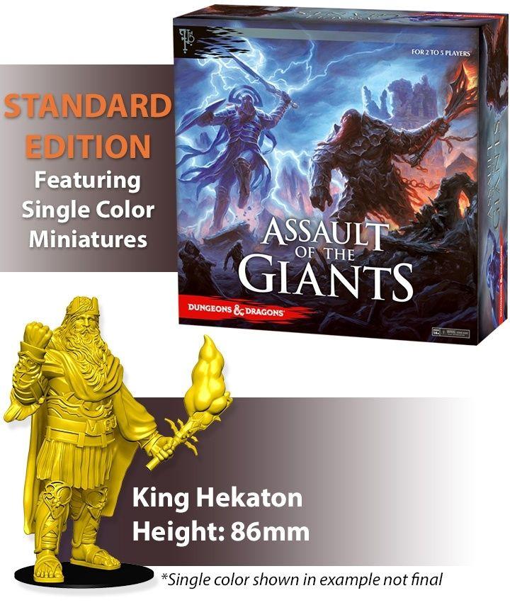 Dungeons & Dragons - Assault of the Giants Standard Board Game | Galactic Gamez