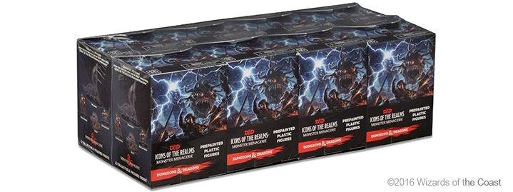 Dungeons & Dragons - Icons of the Realms Set 4 Monster Menagerie Booster Brick | Galactic Gamez